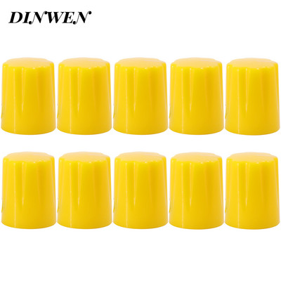 Πλαστικά πόμολα δείκτη 13mmx16mm για DAVIES 1900H Guitar AMP Effect Pedal Stomp Box DJ Mixer Radio Τρύπα άξονα 1/4"