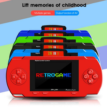 Mini 3,0 Inch Simole Operation High Definition PVP 3000 Handheld Portable 8 Bit Games Console Retro Megadrive DS Video Game