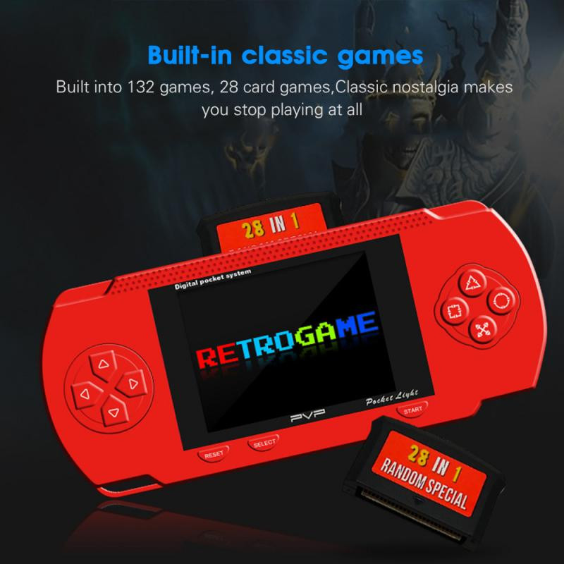 Mini 3.0 inčni Simole Operation High Definition PVP 3000 ručna prijenosna 8-bitna igraća konzola Retro Megadrive DS video igra