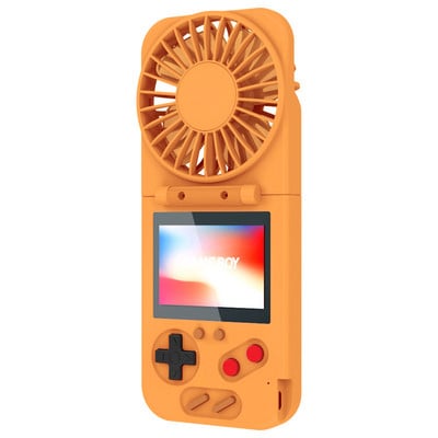 Nastaviteľný vysokokvalitný ručný online bojový Gameboy 500 v 1 s mini ventilátorom, ľahký Gameboy s rýchlou odozvou ako darček pre deti