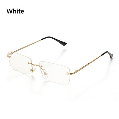 2023. aasta moodne ristküliku ääristeta päikeseprillid, ruudukujulised vintage-prillid, luksuslik disain unisex retroraamiga gradientprillid UV400 prillid