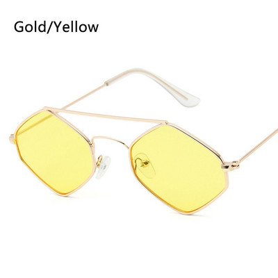 2023. aasta moodne ristküliku ääristeta päikeseprillid, ruudukujulised vintage-prillid, luksuslik disain unisex retroraamiga gradientprillid UV400 prillid