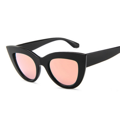 Vintage Cat Eye sunčane naočale Ženska retro marka Cateye sjenila Sunčane naočale Gradient Mirror Plastični okvir Dizajner Oculos De Sol