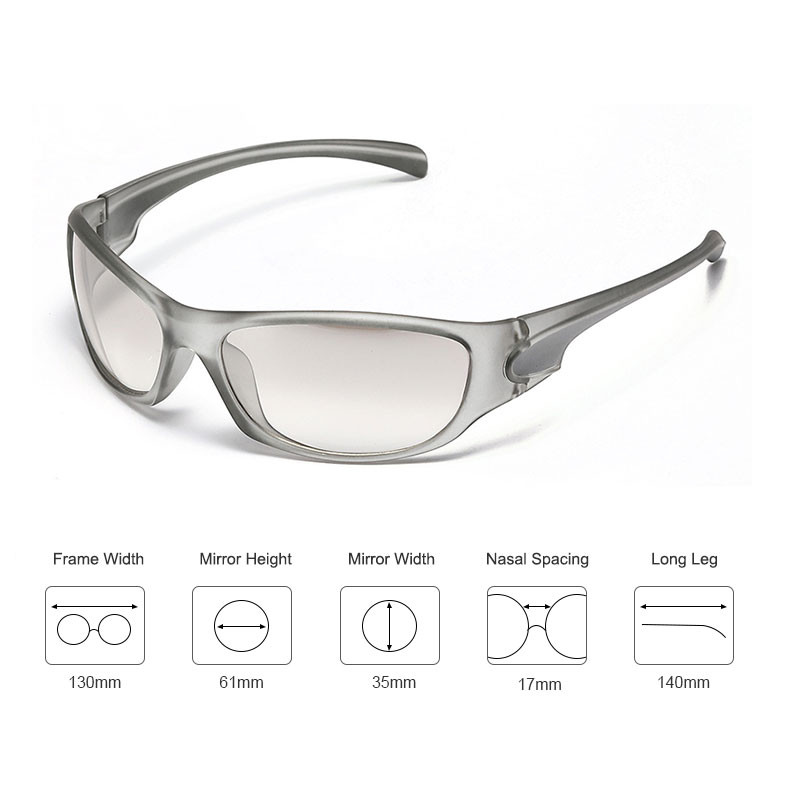 Emosnia Moda Sport Sunčane naočale od smole Žene Muškarci 2022 Novi luksuzni brend Dizajner Steampunk naočale Gotičke vanjske Oculos De Sol