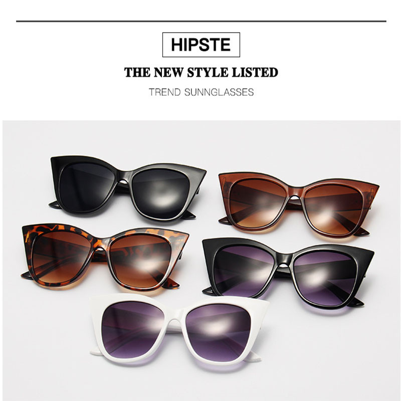 OIMG modne mačkaste sunčane naočale Ženske vintage velike gradijentne nijanse sunčanih naočala Ženske luksuzne dizajnerske UV400 sunčane naočale