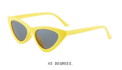 Retro kolmnurksed kassisilmaga päikeseprillid naistele Tipptasemel trendikad hipsteri kuumad tüdrukud rannaprillid välireisile telkimine