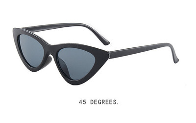 Retro kolmnurksed kassisilmaga päikeseprillid naistele Tipptasemel trendikad hipsteri kuumad tüdrukud rannaprillid välireisile telkimine