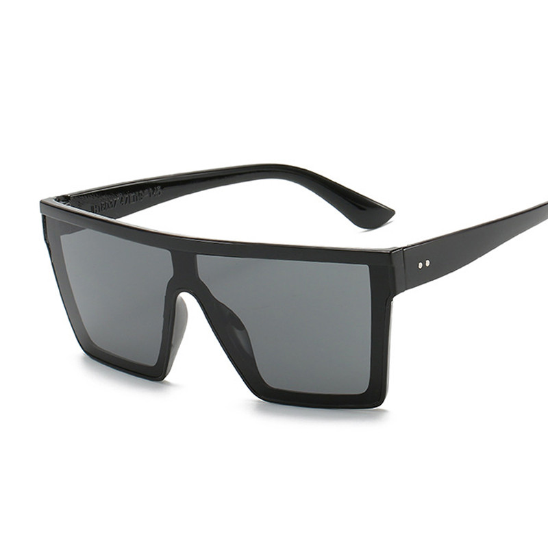 Prabangūs juodi dideli kvadratiniai akiniai nuo saulės Moteriški madingi vintažinio stiliaus akiniai nuo saulės moteriški prekės ženklo dizaineriai dideli rėmeliai Oculos De Sol