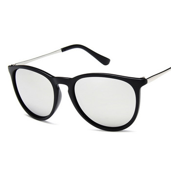 Винтидж слънчеви очила с котешко око Дамски маркови дизайнерски ретро огледални слънчеви очила Дамски очила Модни шофиращи сенки Oculos De Sol