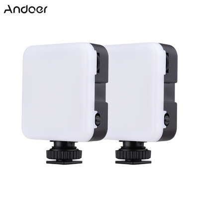 Andoer 42LED Ultra Bright LED Video Photography Light 42LEDs 6000K w/ Cold Shoe Mount za DSLR kamere Kamkorderi Live Streaming