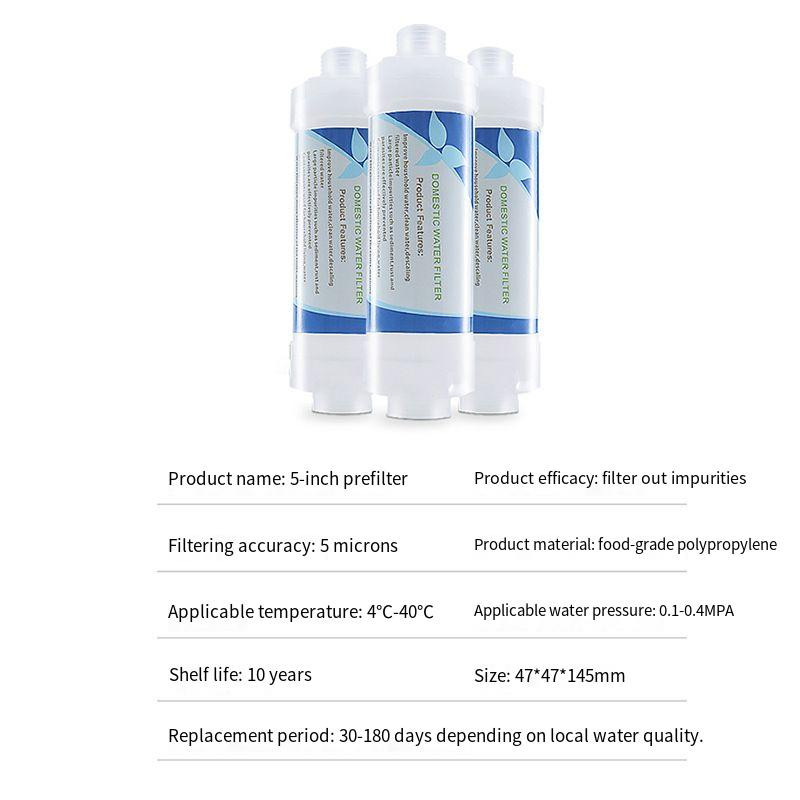 Dušo filtras galvutei, vandens filtro kasetė, išankstinis filtras vandens minkštiklis skalbimo mašinai ir tualetui