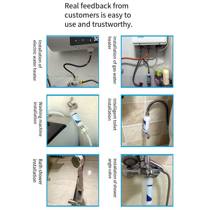 Dušo filtras galvutei, vandens filtro kasetė, išankstinis filtras vandens minkštiklis skalbimo mašinai ir tualetui