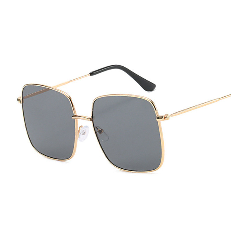 Modne četvrtaste sunčane naočale Ženske dizajnerske marke Ženske sunčane naočale Muške Ženske Vintage Veliki okvir Aluminijski šareni Ocean Mirror