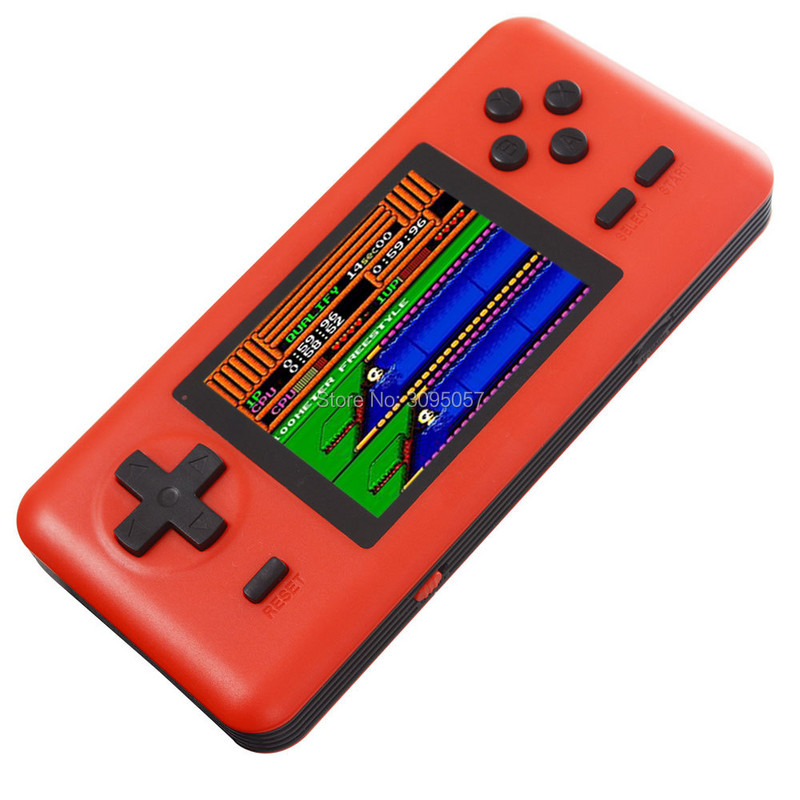 Παιχνίδι χειρός τσέπης WOLSEN 8 Bit Retro Station Ενσωματωμένο σε 586 παιχνίδια 3,0 ιντσών Κονσόλα παιχνιδιών βίντεο Υποστήριξη κάρτας Micro TF Φόρτωση παιχνιδιού