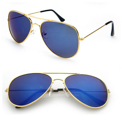 FOENIXSONG Fashion Pilot Akiniai nuo saulės moterims Vyrams 2023 Klasikiniai akiniai su gradientu veidrodiniu mėlynu sidabro pilku akiniais nuo saulės Akiniai nuo saulės