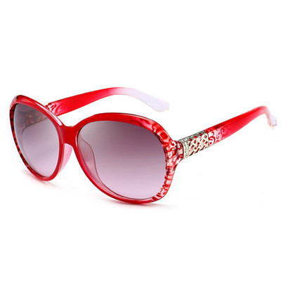 Ochelari de soare supradimensionați în stil vintage pentru femei Ochelari de soare retro ovali pentru femei, designer de marcă, oglindă clasică cu gradient