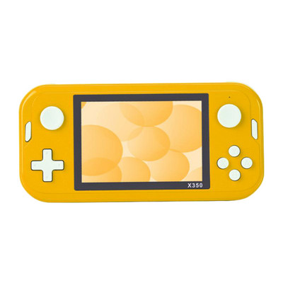 X350 3,5 colio IPS HD ekranas Integruotas 6800+ žaidimų delninis žaidimų grotuvas Retro vaizdo žaidimų konsolė, skirta GBA/GBC/MD/FC emuliatoriams