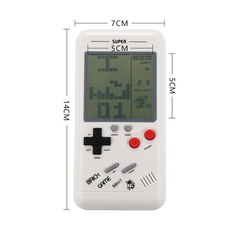 Coolbaby RS99 retro ručna igraća konzola 3,5 inča prijenosna igraća konzola kontroler za igru Tetris dječji dar