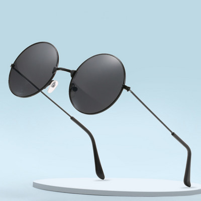 Популярни кръгли метални мъжки слънчеви очила за риболов и свободно време Ретро ретро слънчеви очила за мъже, жени Модни очила за 2022 г. Слънчеви очила UV400