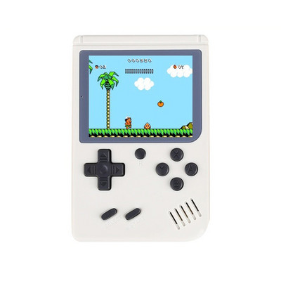 Nostalgiline retro kaasaskantav mini-pihumängukonsool 8-bitine 3,0 tolli värviline LCD taskuvideomängumängija Sisseehitatud 500 mänguga Kid Gift