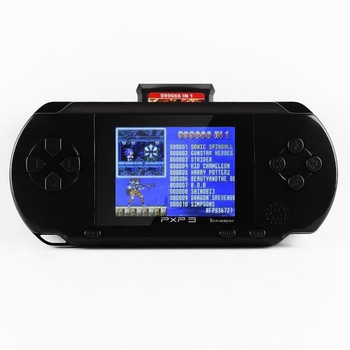 3-инчова 16-битова игрова конзола PXP3 LCD екран Преносими 4K HD игрови конзоли 100+ игри Ръчно устройство за игри Подарък за рожден ден на деца