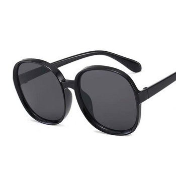 2021 Пластмасови класически ретро дамски слънчеви очила Големи кръгли рамки Луксозна марка Дизайнерски женски очила Големи нюанси Oculos