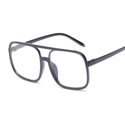 Must ruudukujulised ülisuured päikeseprillid naisele suure raamiga roosad päikeseprillid naiste peegliga Oculos Unisex gradientidega hiphopi varjundid