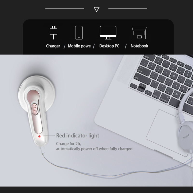 Nešiojamas pūkelių valiklis, elektrinis drabužis Fuzz Pills skustuvas Fuzz pūkelių granulių pjoviklis, skirtas audinio ritės šalinimui kelioninis rinkinys