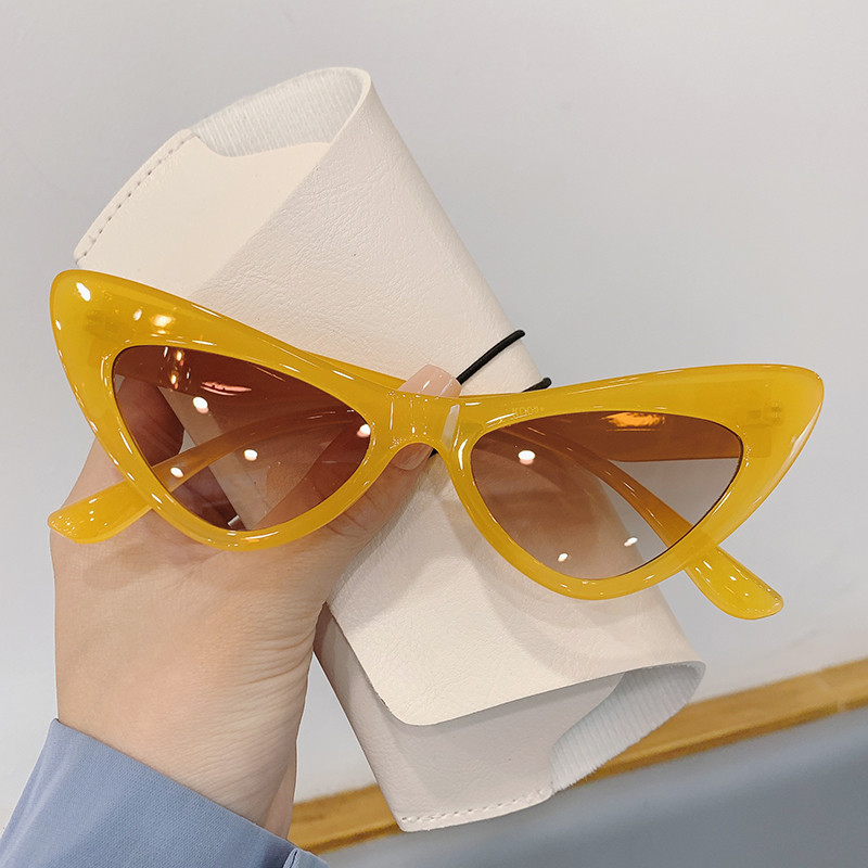 Madingi kačių akių akiniai nuo saulės moterims 2022 m. Nauji, madingi „The Latest Personality Ins Net Red Glasses UV400 Outdoor Street Shop“