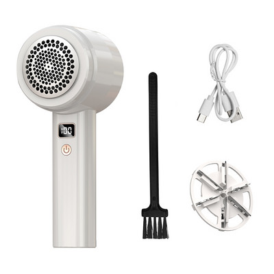 Συσκευή αφαίρεσης χνούδι ηλεκτρικών πέλλετς Επαναφορτιζόμενη για ρούχα κουρευτική μπάλα τρίχας Fuzz ρούχα πουλόβερ Ξυριστική μηχανή καρούλια αφαίρεσης