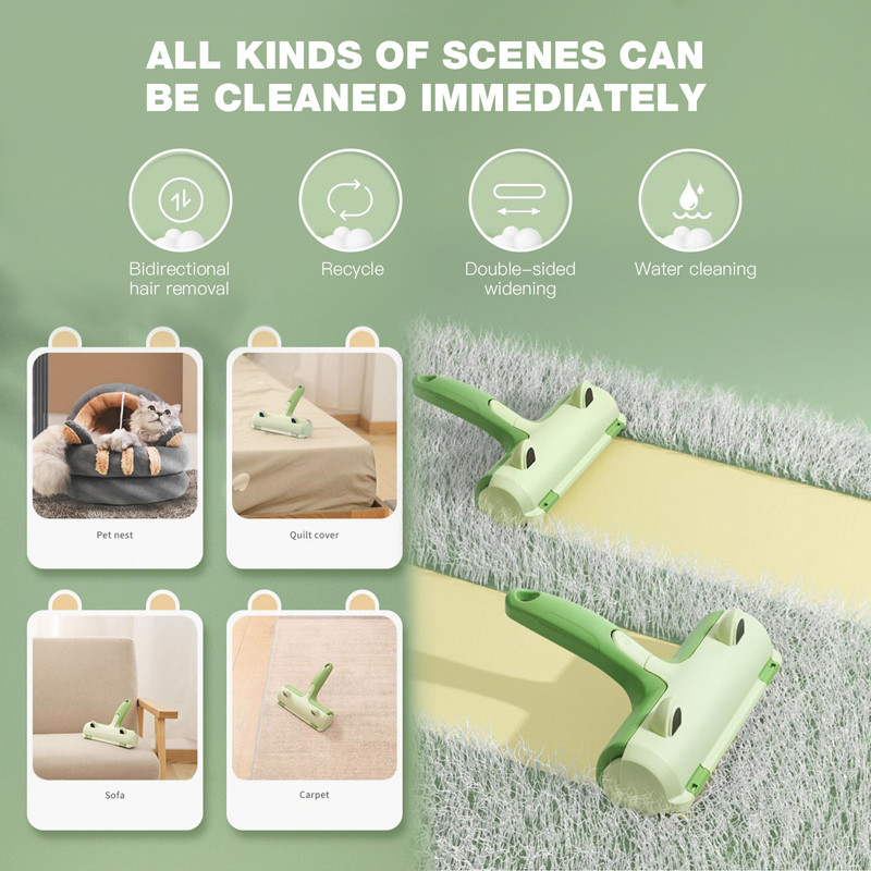 „Magic Brush“ įrankiai Antistatiniai naminių kačių šunų plaukų drabužiai, pūkų šalinimo šepetys kašmyro drabužių kamuoliukų šalinimas, vilnos kailio valiklis