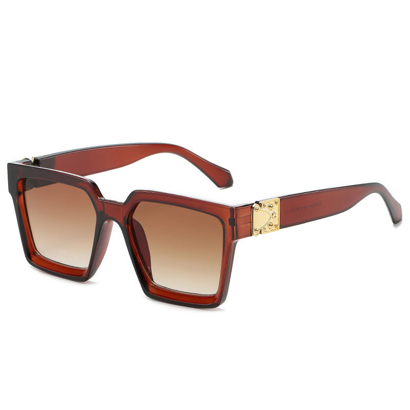 Vintažiniai dideli kvadratiniai akiniai nuo saulės moterims prabangūs prekės ženklo aviacijos akiniai nuo saulės moteriški vyriški madingi juodi akiniai Oculos De Sol