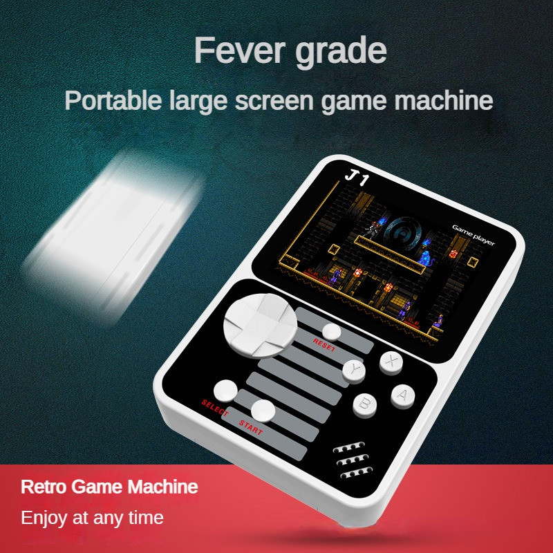 Consola de jocuri video portabilă Ecranul de 2,8 inci acceptă ieșirea TV Jocuri retro Jocuri portabile Arcade pentru copii Livrare gratuită