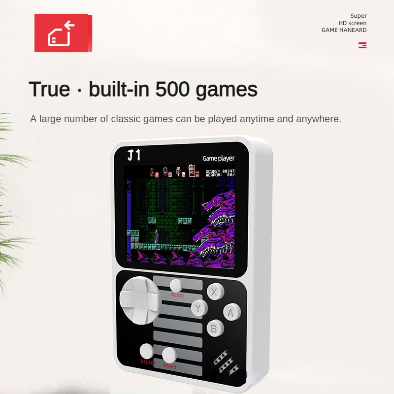 Consola de jocuri video portabilă Ecranul de 2,8 inci acceptă ieșirea TV Jocuri retro Jocuri portabile Arcade pentru copii Livrare gratuită