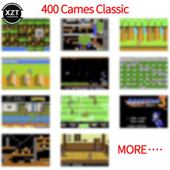 Νέα κονσόλα παιχνιδιών χειρός Retro Nostalgic Childhood Macaron Play Console Single Double Classic 400 Ενσωματωμένα παιχνίδια