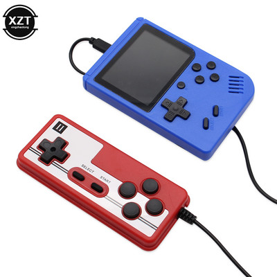 Νέα κονσόλα παιχνιδιών χειρός Retro Nostalgic Childhood Macaron Play Console Single Double Classic 400 Ενσωματωμένα παιχνίδια