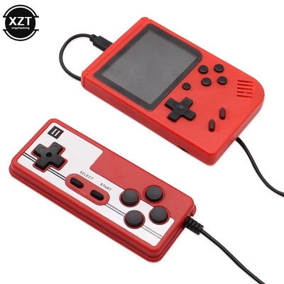 Νέα κονσόλα παιχνιδιών χειρός Retro Nostalgic Childhood Macaron Play Console Single Double Classic 400 Ενσωματωμένα παιχνίδια