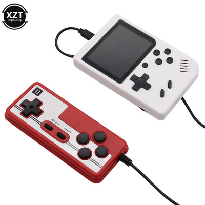 Νέα κονσόλα παιχνιδιών χειρός Retro Nostalgic Childhood Macaron Play Console Single Double Classic 400 Ενσωματωμένα παιχνίδια