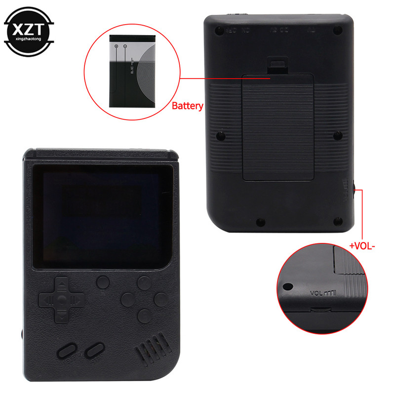 Νέα κονσόλα παιχνιδιών χειρός Retro Nostalgic Childhood Macaron Play Console Single Double Classic 400 Ενσωματωμένα παιχνίδια