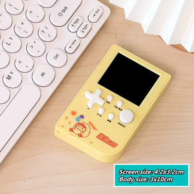 Kaasaskantav mini-ABS käeshoitav mängukonsool Retro klassikaline vaba aja telliskivimängumasin lastele mõeldud harivate kingituste mänguasjade mängupuldi jaoks