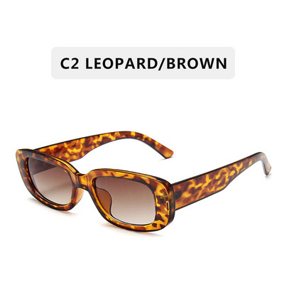 2023. aasta uus mood, vanad päikeseprillid, naiste bränd Disainer Retro päikeseprillid, ristkülikukujulised päikeseprillid, naiste UV400 objektiiviga prillid