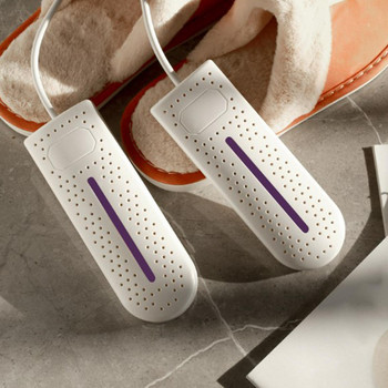 220V Сушилня за домакински обувки Стерилизатор за обувки Преносим USB кабел Обувки Топли за памучни чехли Платнени обувки Възрастни Деца Зима