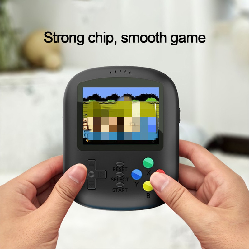 Mini videomängukonsool Sisseehitatud 620 Classic Games Portable Retro pihuarvuti mängukonsool Mängumängija tugi TV väljund