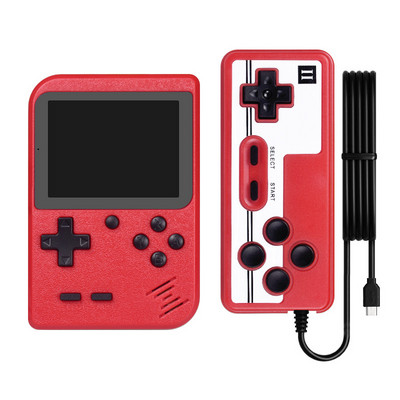 400 IN 1 retro vaizdo žaidimų konsolė delninis žaidimų grotuvas Nešiojamas kišeninis televizorius žaidimų konsolė AV Out Mini delninis grotuvas vaikams Dovana
