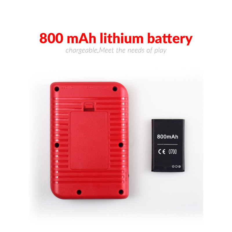 400 IN 1 retro vaizdo žaidimų konsolė delninis žaidimų grotuvas Nešiojamas kišeninis televizorius žaidimų konsolė AV Out Mini delninis grotuvas vaikams Dovana