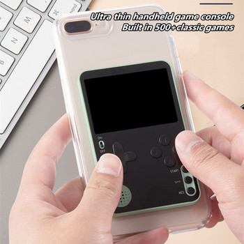 Φορητό Mini Magnetic Power Bank Ρετρό κονσόλα βιντεοπαιχνιδιών K10 Φορητές συσκευές αναπαραγωγής παιχνιδιών Ενσωματωμένα 500 κλασικά παιχνίδια για παιδικά παιχνίδια
