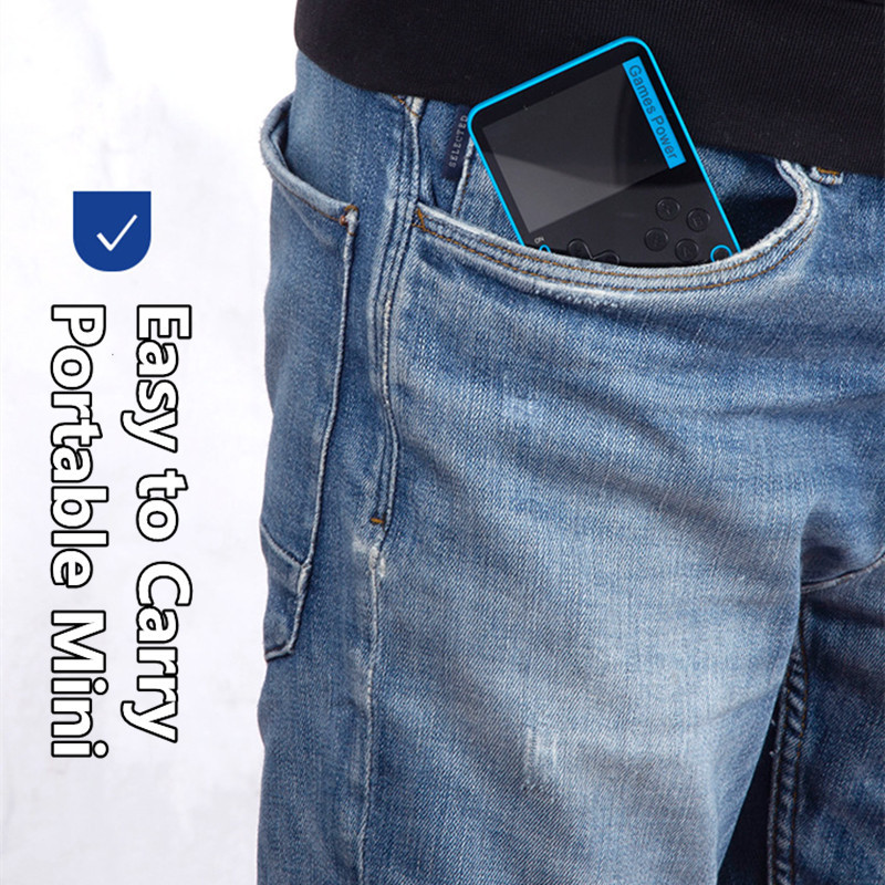 Kaasaskantav minimagnetiline jõupank Retro-videomängukonsool K10 pihuarvuti mängijad, sisseehitatud 500 klassikalist mängu laste mänguasjadele