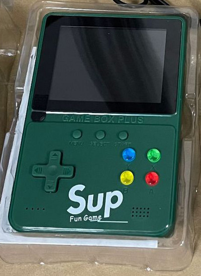 Naujas 2 viename Retro Mini D31 nešiojamasis žaidimų konsolė vaikystėje Nostalgiškas vaizdo žaidimas Atskiras nuotykių žaidimas