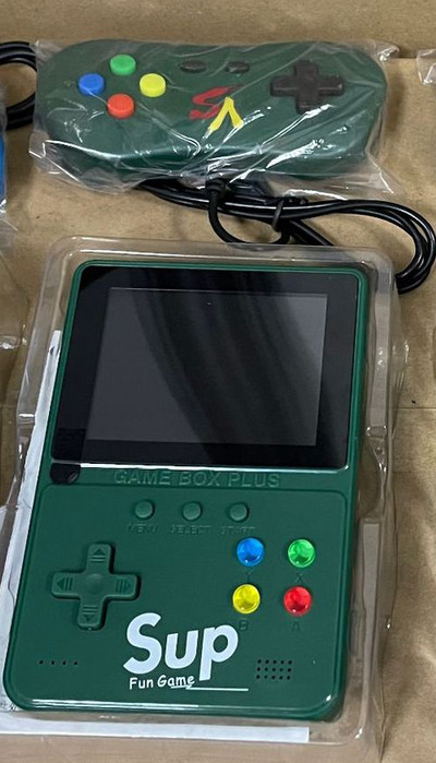 Naujas 2 viename Retro Mini D31 nešiojamasis žaidimų konsolė vaikystėje Nostalgiškas vaizdo žaidimas Atskiras nuotykių žaidimas