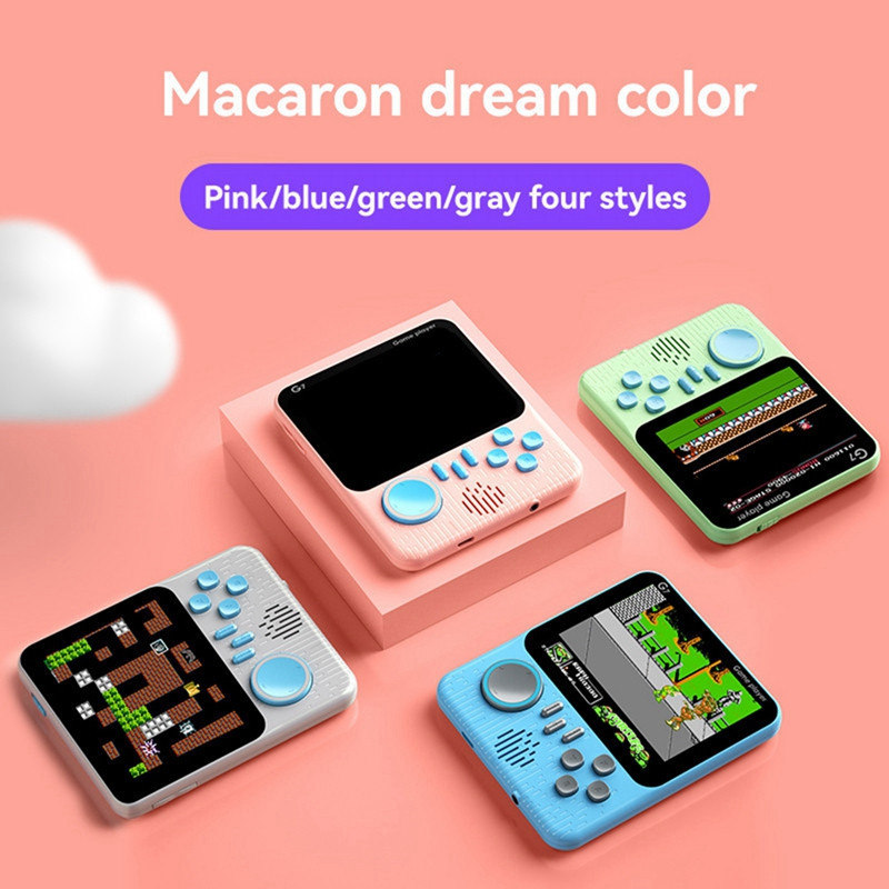 Ενσωματωμένη κονσόλα βιντεοπαιχνιδιών G7 666 3,5 ιντσών με οθόνη AV Out Pocket Gamepad Χειριστής παιχνιδιών παιχνιδιών